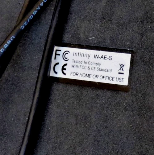 Pedal de pie USB Alto Edge transcripción dictado Infinity IN-AE-S altoedge Foto 3 de 3