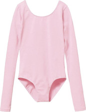 Girls Classic Long Sleeve Leotard for Ballet Dance Gymnastics Toddler Kids Outfi