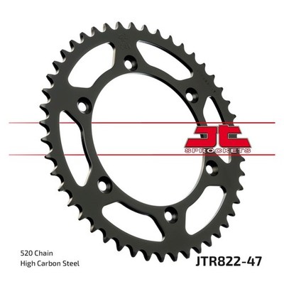 Kettenrad 47 Zähne für Gas Gas EC 250 Sixdays Baujahr 2010-2011 von jt-Sprockets