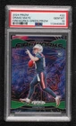 2024 Panini Prizm Fireworks Green Prizm Drake Maye #22 PSA 10 GEM MT Rookie RC