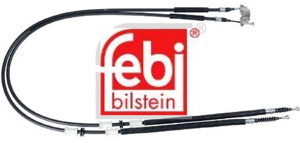 Febi Bilstein 109236 Seilzug FüR Feststellbremse Handbremsseil Bremsseil-image