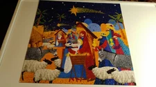 500 PC LG FORMAT GALISON PUZZLE--SILENT NIGHT--COMPLETE