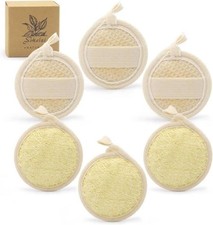 Exfoliating Loofah Spon Pads Face loofa Brush 3.15 inches Made of