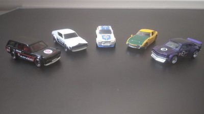 Hot Wheels Japan Historics 1 Loose Full Set 2016 Nissan Datsun Toyota Mazda
