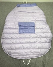 Top Paw Lavender Value Puffer Dog Coat Jacket X Large Fleece Lined Pet Apparel