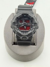 Casio G-shock GA-700 Series Black/Red Dial Watch GA700BBR-1A Brand New In Box