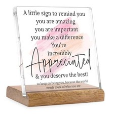 Inspirational Gifts for Women Appreciation Gifts for Coworkers Social Pink