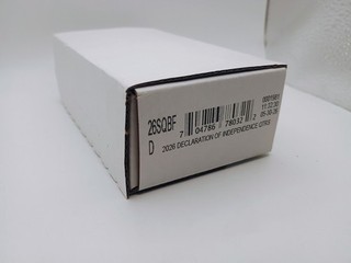 2026 D Declaration of Independence Quarter Bag of 100 in Sealed Mint Box #26SQBF