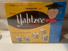 Yahtzee Classic w/Retro Artwork The Exciting Dice Game Of Skill & Chance Sealed