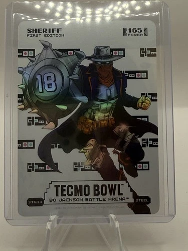 2026 Bo Jackson Battle Arena Tecmo Sheriff Sore Thumb Steel Power 165