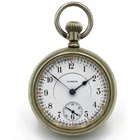 Antique 1912 Elgin A. Lincoln Railroad Grade 18s 21j Pocket Watch #WB3747-5