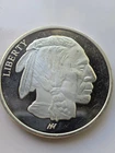 1 Troy Oz .999 Fine Silver Buffalo Indian Head Round Coin Uncirculated BU