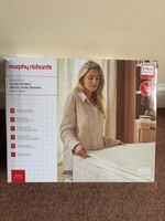Morphy Richards EverCosy Premium Fleece Heated Electric Under Blanket, Double, 1