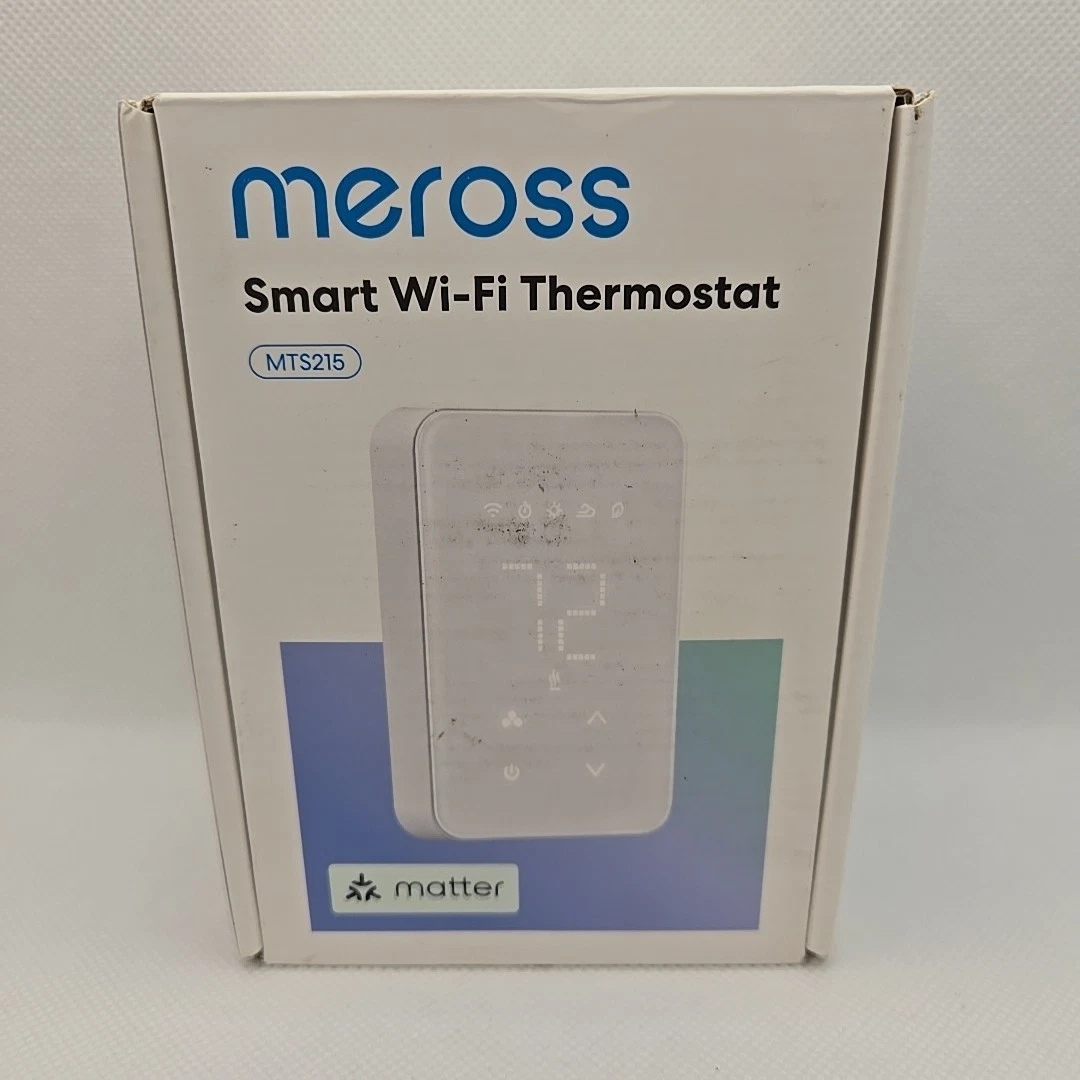 Meross MTS215 Smart Wi-Fi Thermostat Matter WiFi HomeKit Alexa Google