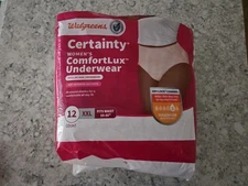 Walgreens Certainty Women’s ComfortLUX Underwear XXL 11ct MAX Absorbency NEW