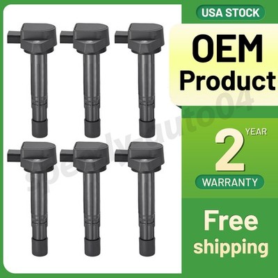 Set of 6 Ignition Coil & Iridium Spark Plug Fit For Saturn Vue 3.5L V6 Set of 6 Ignition Coil & Iridium Spark Plug Fit For Saturn Vue 3.5L V6