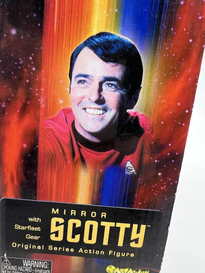 Star Trek Mirror Scotty 2004 edición conmemorativa especial 7 pulgadas sellado Foto 3 de 4