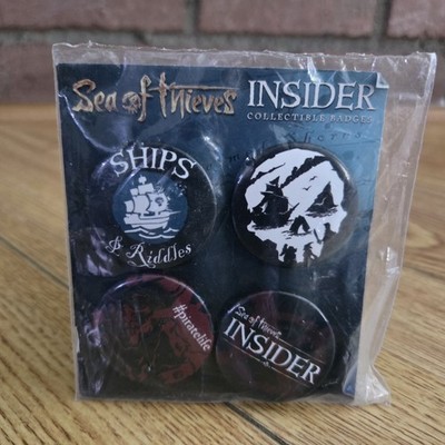 PROMO: Sea of Thieves Insider Collectible Badge Set Xbox E3 Exclusive Microsoft