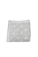 ELEVENTY Men's Roll Edge Geometic Print Handstitched Pocket Square