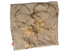 Esprit Dekokissen Blumen Elegant Beige Polyester 40x40 cm Freizeit