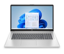 HP 17.3" FHD AMD Ryzen 5 7430U AI Laptop 8GB RAM 256GB SSD Natural Silver