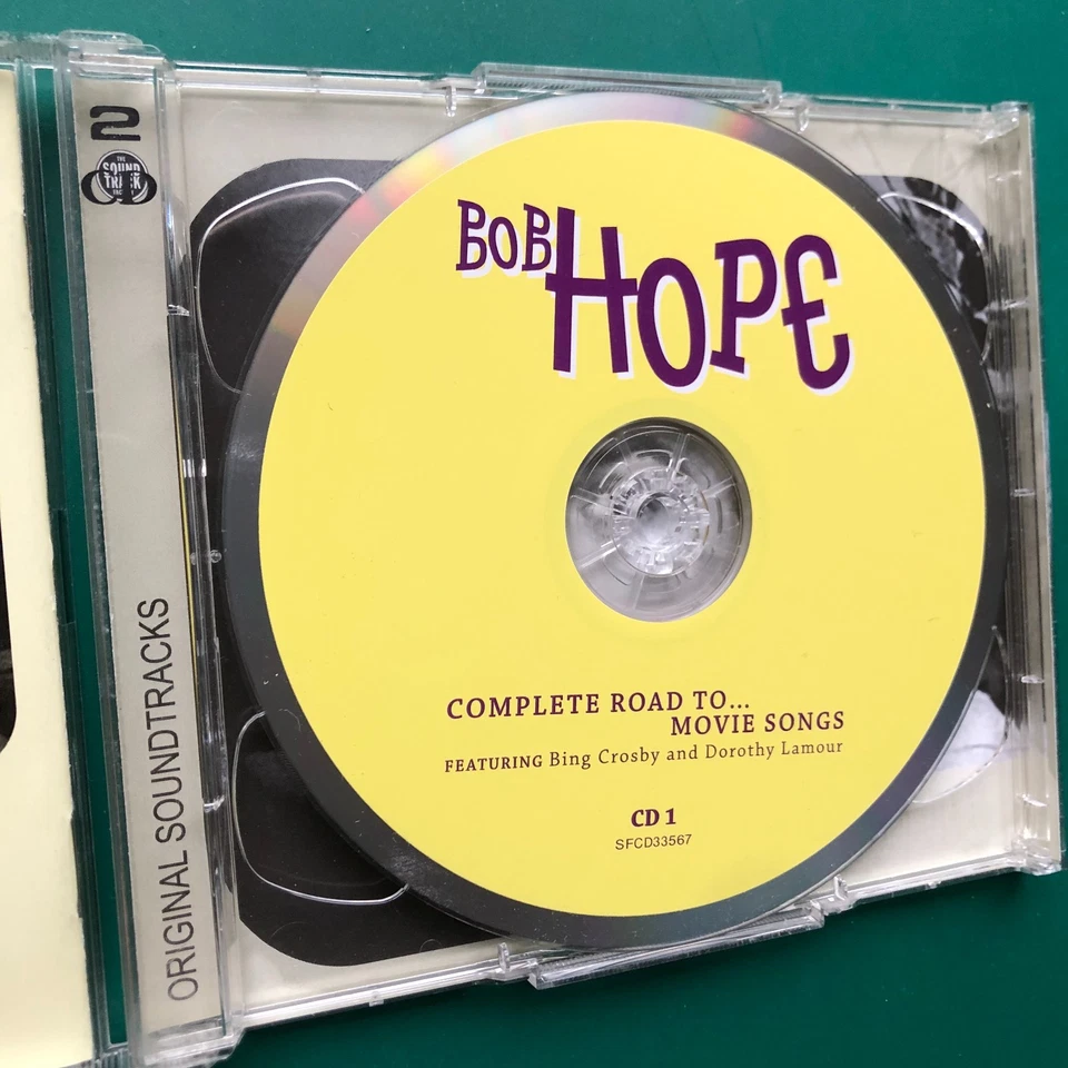 Bob Hope COMPLETE ROAD TO Movie Soundtracks 2x CD Singapore Zanzibar Rio Bali VG - Image 4 of 4