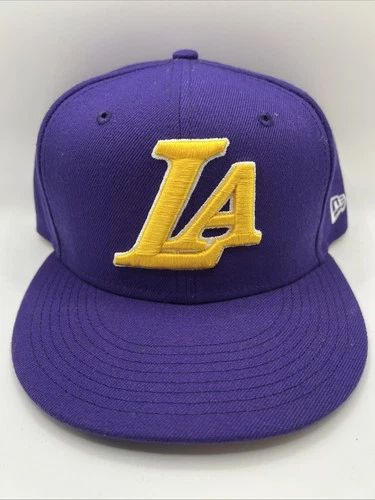 MEN'S NEW ERA LOS ANGELES LAKERS Fitted Hat 7 1/2