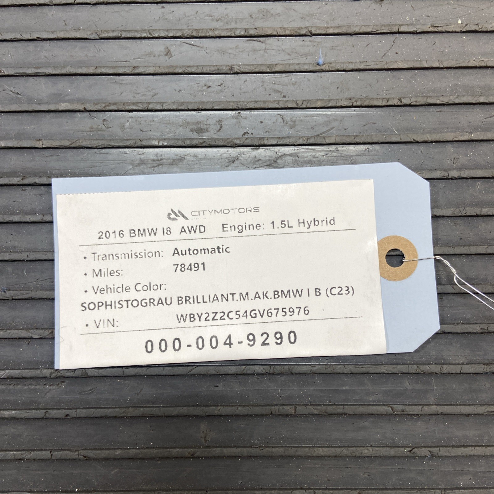 BMW i8 2014-2020 Left Lower Sill bracket