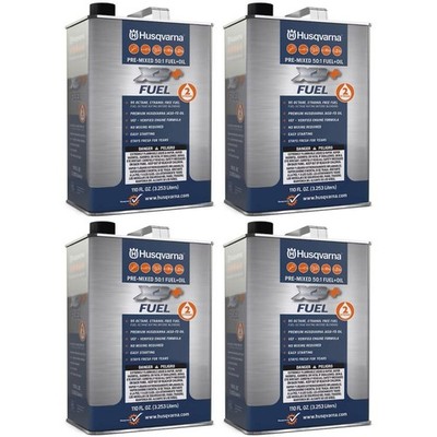Husqvarna 4 Pack of XP+ 110-fl oz 50:1 Ethanol Free 2-cycle Fuel - 596834101-4PK