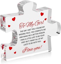 Romantic Gifts for Girlfriend - to My Girl Sentimental Gifts for Women - Engr...