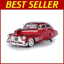 1948 Chevy Aerosedan Fleetline, Red 1/24 Diecast Model Car