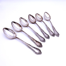 Besteck Suppenlöffel versilbert 100 Silber Punze 393 Gramm aus Nachlass