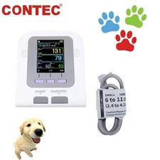 CONTEC Digital Veterinary Blood Pressure Monitor Pets NIBP Machine+ Cuff,VET use