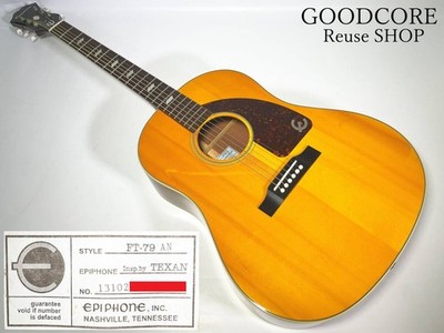 Epiphone Ft-79By Texan 2013 Acoustic Guitar Acoustic Electric Guitar R709295 Saf