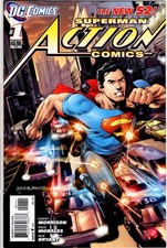ACTION COMICS #1 (2011): KEY- 1st app NYXLY: NM-