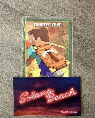 Minecraft Crafter Cape Code Twitchcon Rotterdam 2026 Exclusive