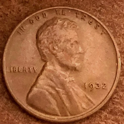 1932-P Lincoln Wheat Cent Penny