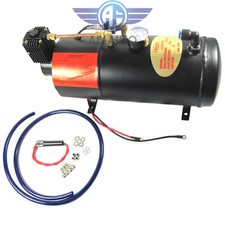 Dc 12v 150psi Truck Pickup On Board Air Horn Air Compressor With 3 Liter Tank