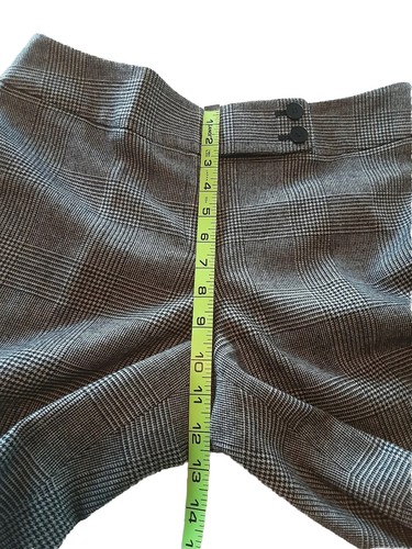 Talbots #206 Women’s Professional Work Dress Pants Lined NWT Sz 10P Black White - Picture 8 of 12