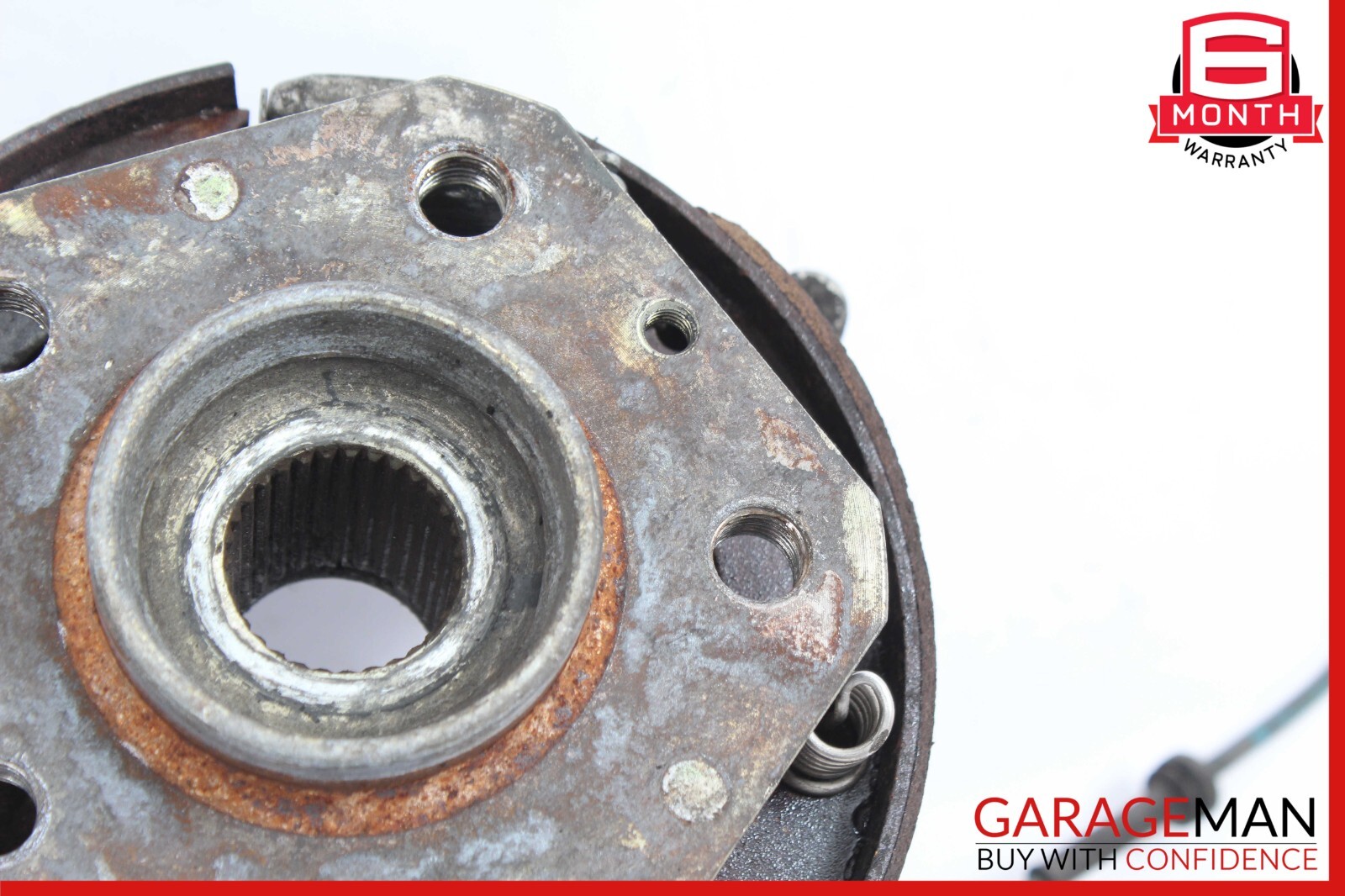 06-10 Maserati Quattroporte M139 Rear Right Side Spindle Knuckle Hub OEM