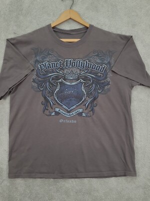 Vintage Planet Hollywood T-shirt Mens Sz  Graphic Print XL