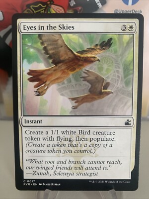 1x Eyes in the Skies NM Eng MTG - Ravnica Remastered