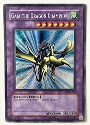 Gaia the Dragon Champion LOB-125 Legend of Blue Eyes White Dragon