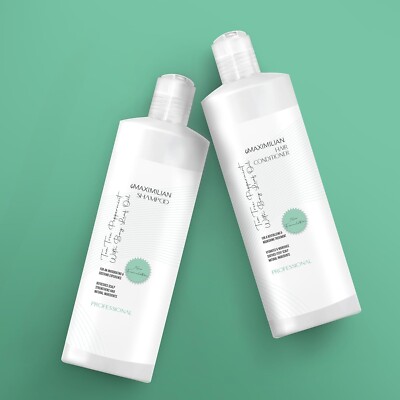 MAXIMILIAN Tea Tree Mint Shampoo and Conditioner Set - Refreshing, Soothing-CR2