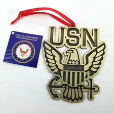 Kurt S. Adler Officially Licensed U. S. Navy Christmas Tree Ornament NEW USN