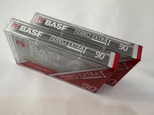 BASF Ferro Extra I 90 Normal Position Type I Blank Audio Cassette - Germany 1991