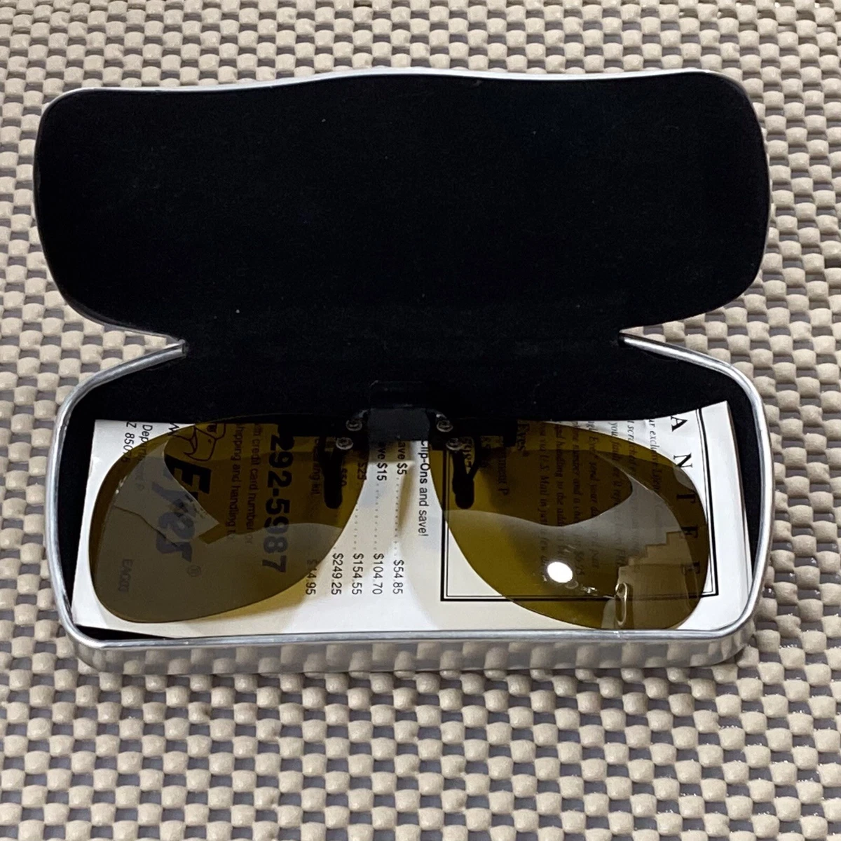 Eagle eyes clip on sunglasses sales