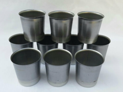 Seamless Metal VOTIVE Candle Molds (12 count) -  No Charge for Shipping - Picture 1 of 3