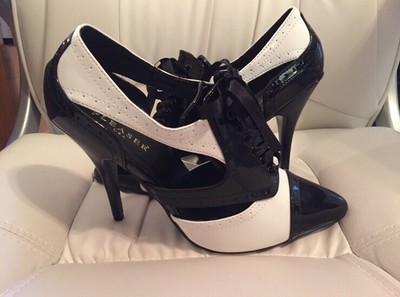 pleaser oxford heels
