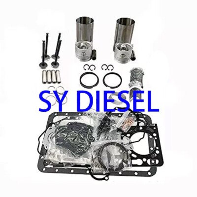 Z500 ZB500 Overhaul Rebuild Kit for Kubota Engine Repair Parts Piston Bearings